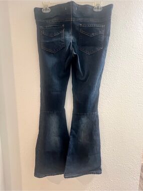 Free people size 28 dark denim flare jeans free people J